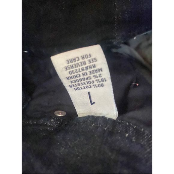 Junior’s • Almost Famous • High Waisted • Dark Wash Denim • Button Fly • Shorts - Picture 4 of 4